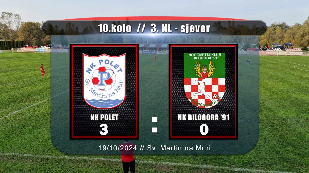 Treća NL Sjever: Polet slavio u velikom derbiju i preuzeo vrh ljestvice